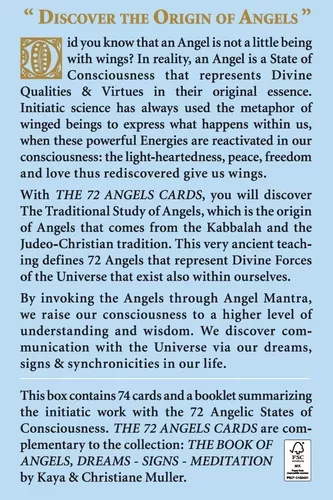 The 72 Angel Cards, by Christiane Muller