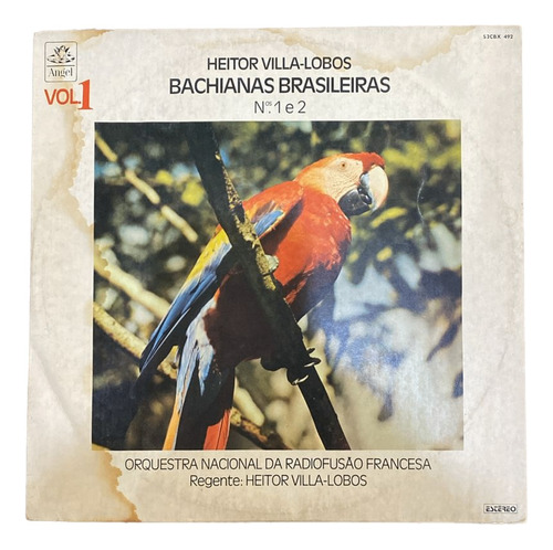 Disco De Vinil - Bachianas Brasileiras N1, N2