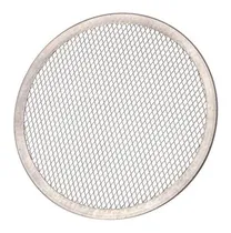 Comprar Charolas Panadería Hornear Pizza Malla 10pLG  Aluminio 4pza