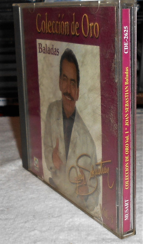 Cd Joan Sebastian / Boleros Colección De Oro (Usado)