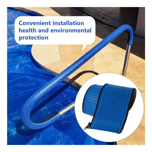 Cubierta De Barandilla De Piscina Con Cremallera 8 Pies