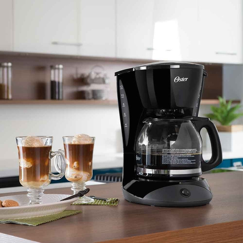 Cafetera Oster Primalatte Bvstem6602 Automática Negra Y Plat