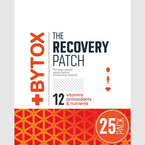 Bytox Paquete De 25 Parches De Recuperacion