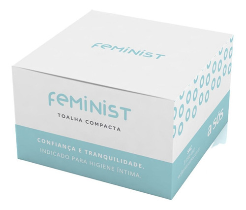 Kit Com 10 Toalha Umedecida Limpeza Intima Pratica