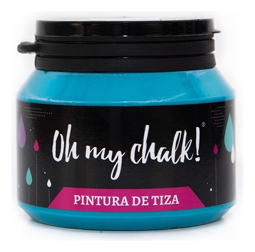 Oh My Chalk! Pintura De Tiza - Tizada 210 Cc. Colores Color Caribbean