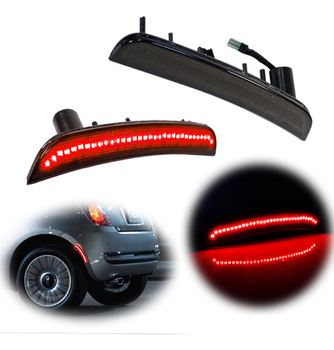 Luz Led De Posición Lateral Trasera Para Fiat 500 2012-2017 