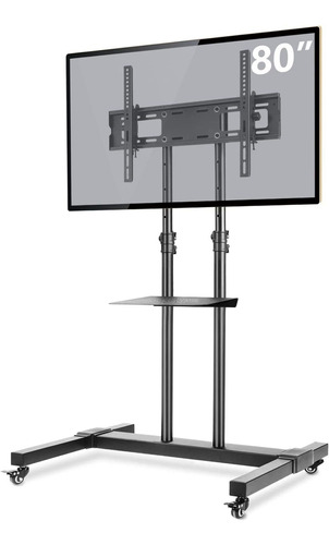 Stand Movil Para Tv Led De 32 A 80 Pulgadas / 50kg