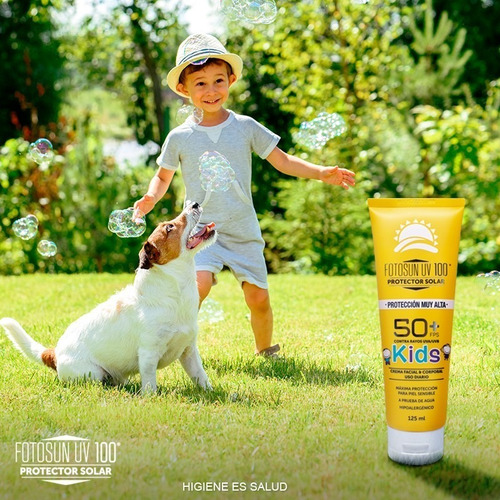 Protector Solar Daclaf Crema Niño Fps 50+ 125 Ml