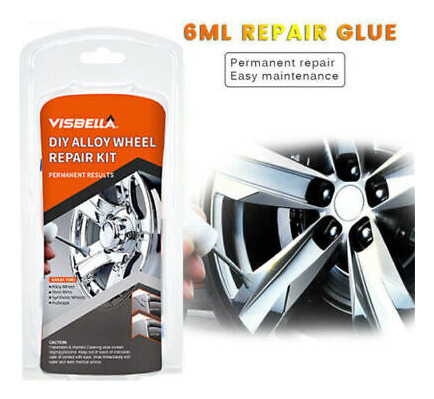 Diy Alloy Wheel Repair Kit For Rim Damage Scratches Scra Jjb