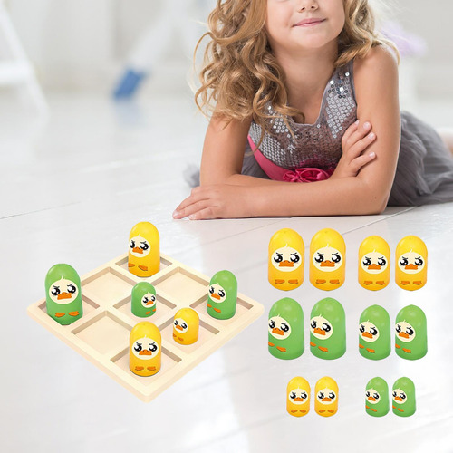 Juego Tic Tac Toe, Juego De Damas, Regalos Únicos Pato