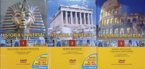 Enciclopedia De Historia Universal Con Dvd 12 Tomos