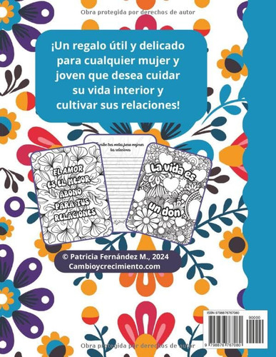 Cultivo Mis Relaciones - Libro De Colorear Con Afirmaciones