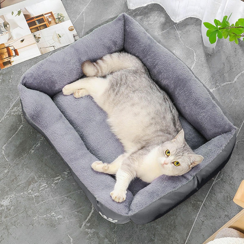 Cama Para Perros Camas Para Mascotas Tela Suave Cama Cojín