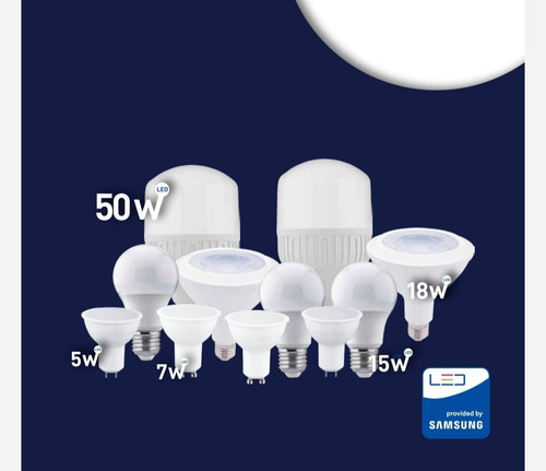 Imagen 5 de 10 de Bombillo Led 30w Alta Potencia Chip Samsung
