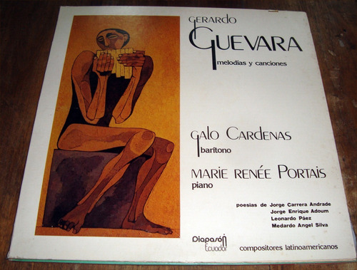 Gerardo Guevara Melodias Y Canciones Lp Ecuatoriano Kktus