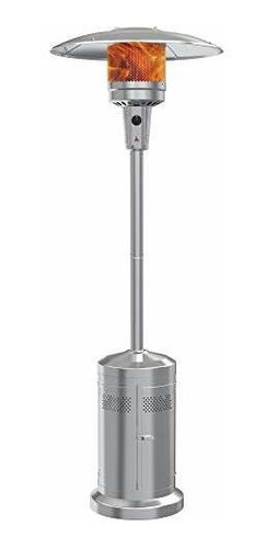 Imagen 1 de 8 de Calentador De Gas Para Patio Con Ruedas, 48.000 Btu De Calen