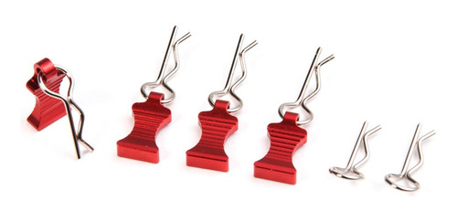 Rclions Rc Car Cuerpo Clips Pins Con Tapa De Pulla Para 1/8