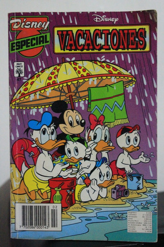 Revista Disney Vacaciones Especial 1994  N 47