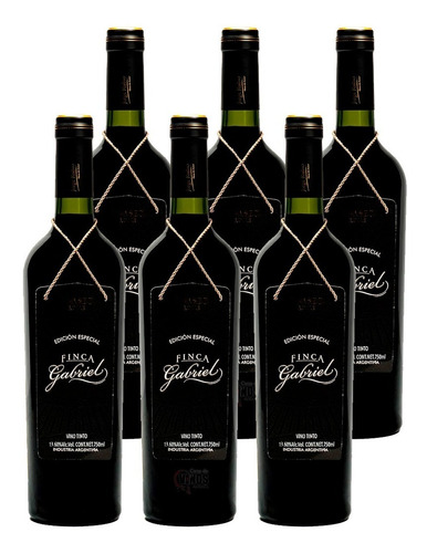 Vino Finca Gabriel Malbec Edicion Especial 750ml Caja X6