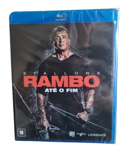 Blu-ray Stallone Rambo Até O Fim Lacrado
