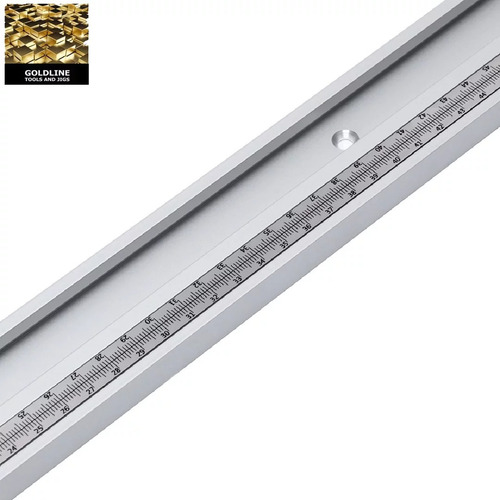 Goldline - T-track Em Alumínio - Trilho T - 122cm