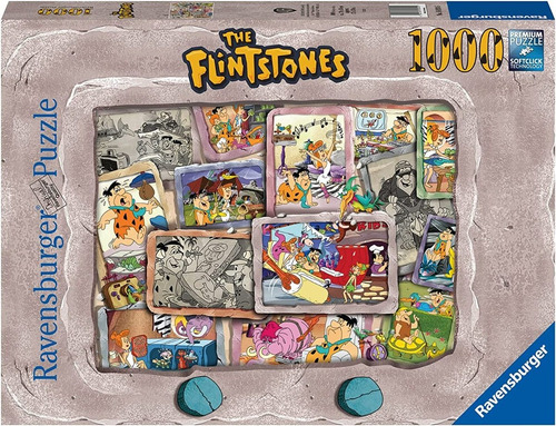 Flintstones Picapiedra Rompecabeza Ravensburger 1000 Piezas