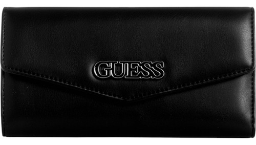 Cartera Guess Factory Le956151-bla Acabado de los herrajes Níquel Color Negro Correa de hombro Negro Diseño de la tela Lisa