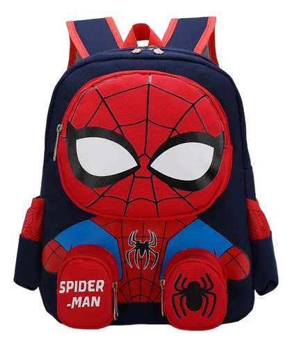 Mochila Escolar Spiderman Para Niños