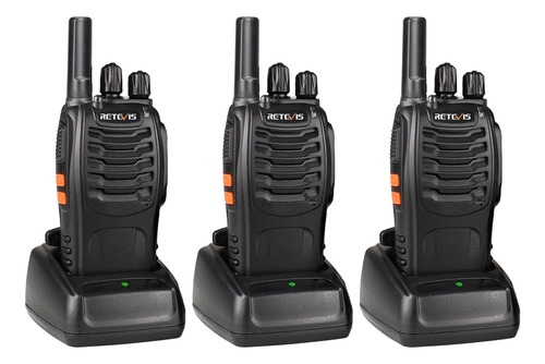 Retevis H777 Walkie Talkie Recargable De Largo Alcance, Radi