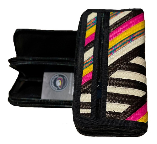 Cartera Damas Multicolor Caña Flecha A Mano