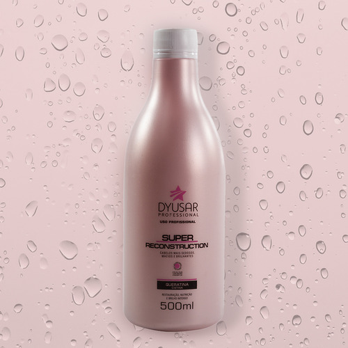 Kit Salão Reconstrução Shampoo + Mascara + Queratina Liquida