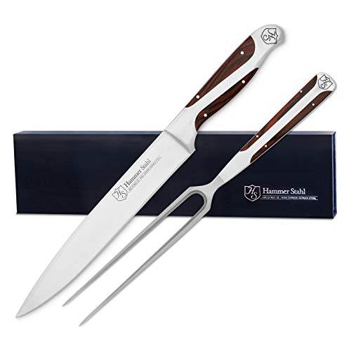 Set De Cuchillo Y Tenedor Tallar Hammer Stahl, Juego De...