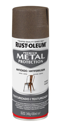 Esmalte Antióxido Texturado Metal Protection Rust Oleum 340g