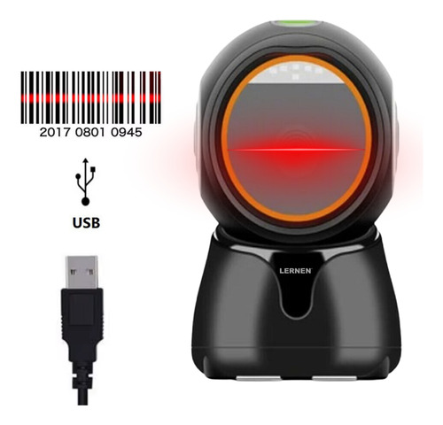 Lector De Código De Barra 2d Con Soporte Pro