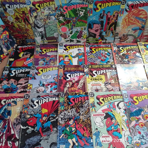 Superman. ( Años 90'. Colección 34 Ejemplares) Editorial Vid (Usado)
