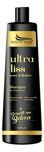 Shampoo Ultraliss Pré Tratamento Da Progressiva 1 Litro