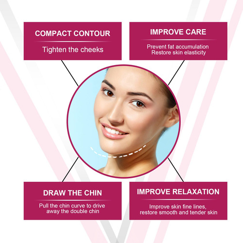 Crema Facial C V 4589 Para Lifting Músculos, Doble Mentón, C