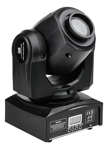 Moving Head Spot Led 60 Watts 8 Cores E Gobo Disco Com Dmx E Strobo Bivolt Da Luminos