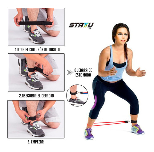 Bandas Ligas Elasticas De Ejercicio Resistentes (kit 11pcs)