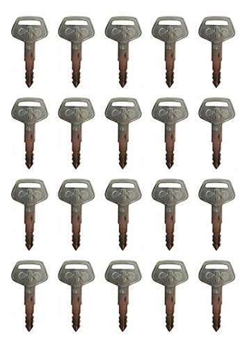 20pc For Komatsu Heavy Equipment 787 Key Excavator Doze...