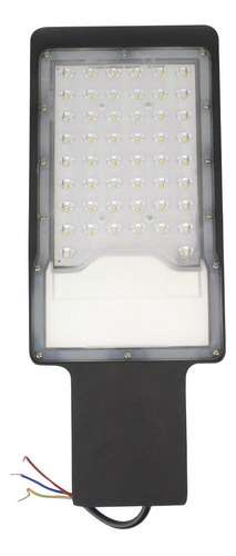 Luminario Led Para Alumbrado Sanelec 50w 3500 Lm Luz Fría