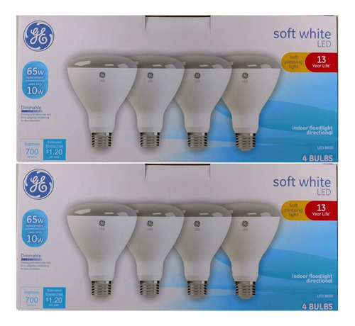 Ge Bombilla Led Uso General 11 2 Unidade Luz Blanca Suave 60