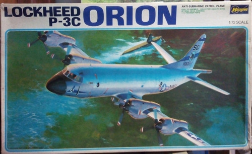 Lockheed P-3c-orion 1/72 C/set Pinturas Poliuretano