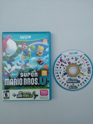 New Super Mario Bros U + Luigi Bros U Wii U (Usado)