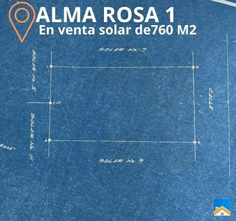 Vendo Solar En Alma Rosa 1 