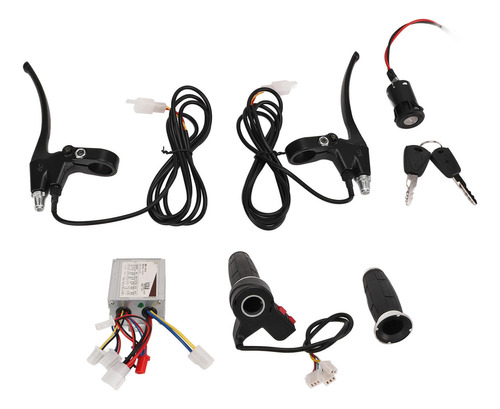 Kit Controlador De Bicicleta Eléctrica 24v 500w Brushed Cont