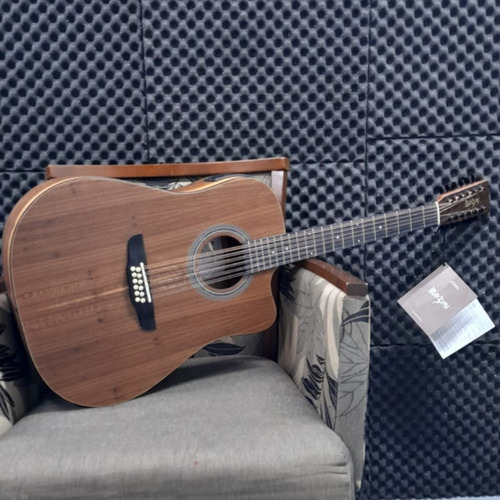 Imagem 5 de 9 de Violao Rozini Presença Brasil Rx415 Folk 12 Cordas Cut Atv