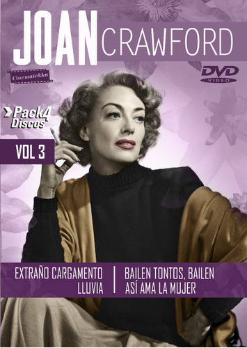 Joan Crawford Vol.3 (4 Discos) Dvd