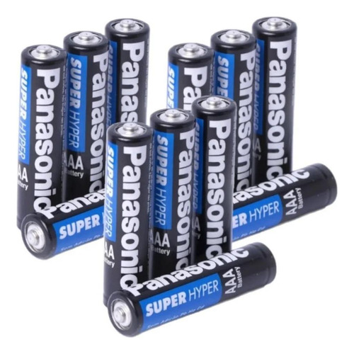 Batería cilíndrica Panasonic Aaa - Kit de 40 unidades