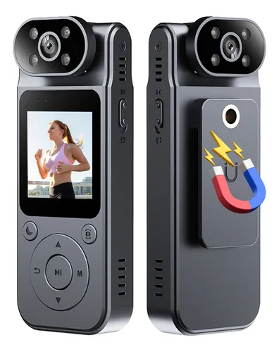 Camcorder Camera Wearable Magnetic Outdoor Body 1080p Video